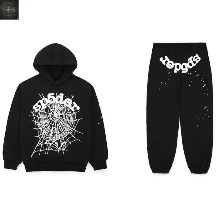 Black Sp5Der-High Quality-100% Cotton